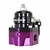 Fuel Pressure Regulator, EFI -6 AN / -6 AN, E85, Black/Purple Image 3