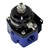 Fuel Pressure Regulator, EFI -8 / -6 AN E85, Black/Blue Image 2