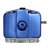 Fuel Pressure Regulator, EFI -8 / -6 AN E85, Black/Blue Image 3