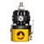 Fuel Pressure Regulator, EFI -8 / -6 AN E85, Black/Gold Image 5