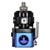 Fuel Pressure Regulator, EFI -8 / -6 AN E85, Black/Rbw* Image 5
