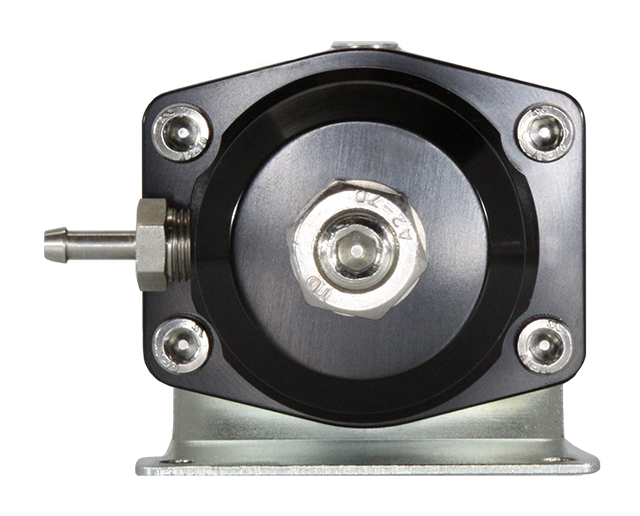 Fuel Pressure Regulator, EFI -8 / -6 AN E85, Black/Silver (REG