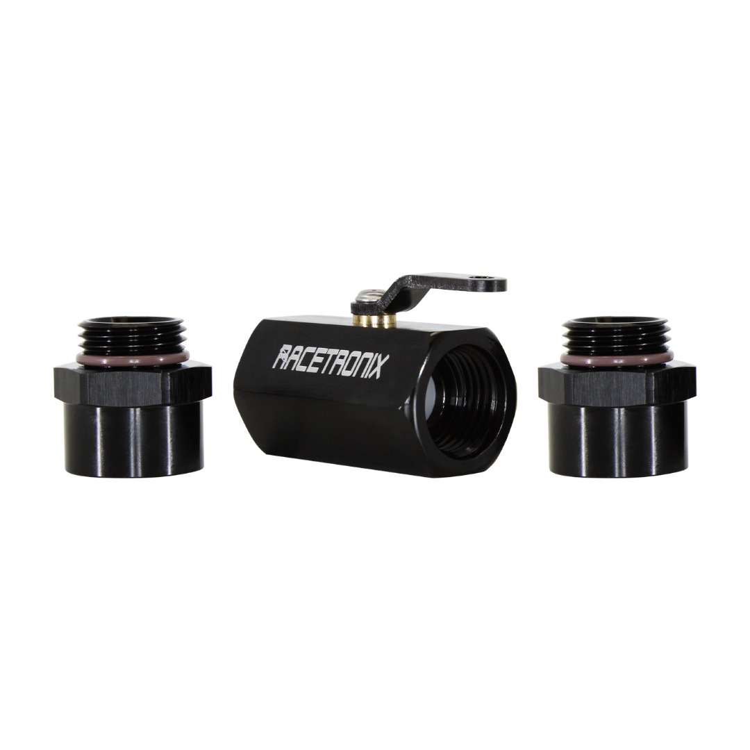 Full-Bore Shut-Off Valve | JIC & ORB | Racetronix (SOV-6210