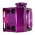 Catch Tank, 1L -6/-8 AN, Site Glass, Aluminum, Purple Image 1