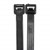 Cable Tie, 15" 120lbs, Nylon, Black Image 2